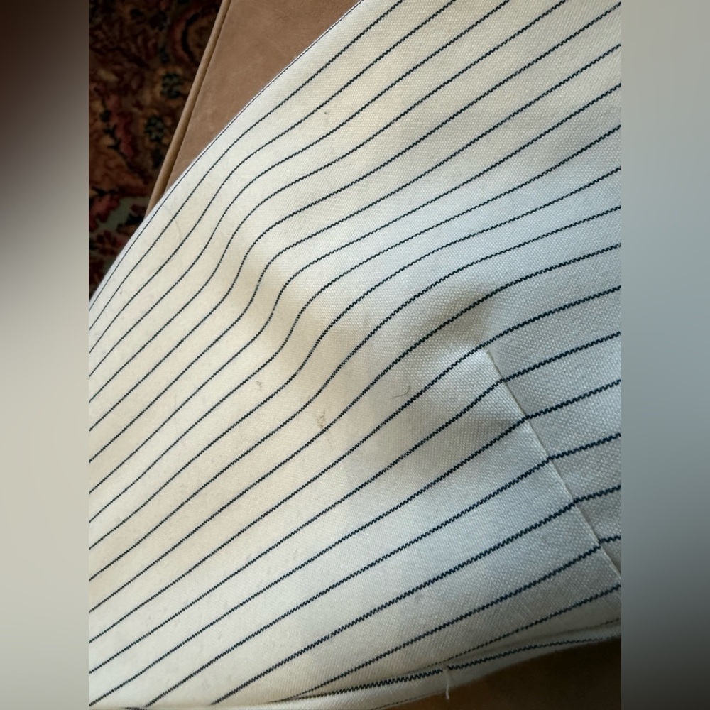 rrrruss White And Navy Striped Vintage Blazer Women’s Size 12 - Picture 10 of 10